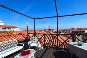 Breathtaking terrace in Santa Margherita Square